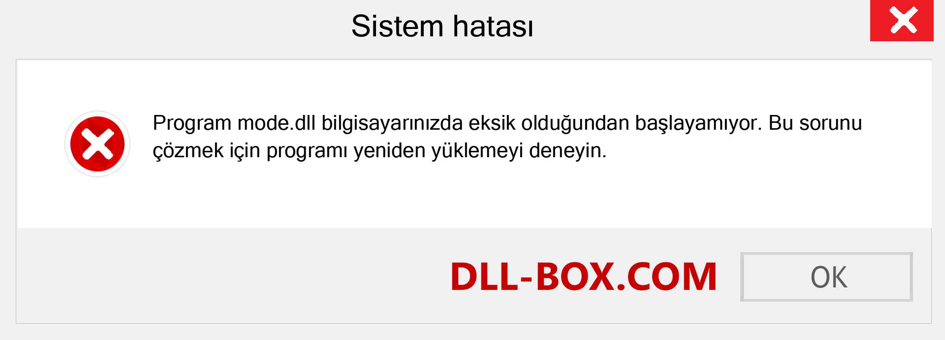 mode.dll dosyası eksik mi? Windows 7, 8, 10 için İndirin - Windows'ta mode dll Eksik Hatasını Düzeltin, fotoğraflar, resimler